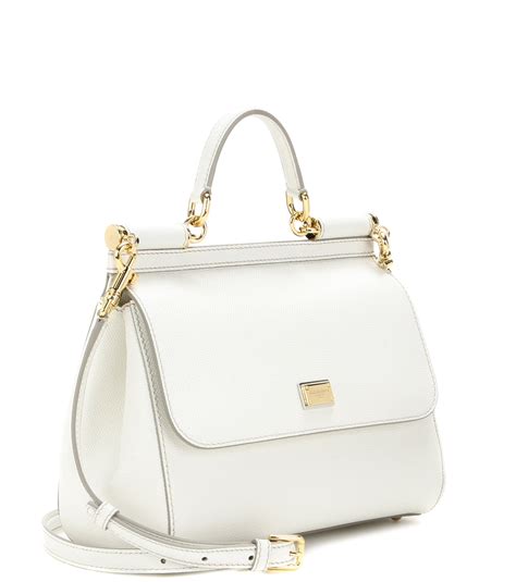 dolce and gabbana white purse